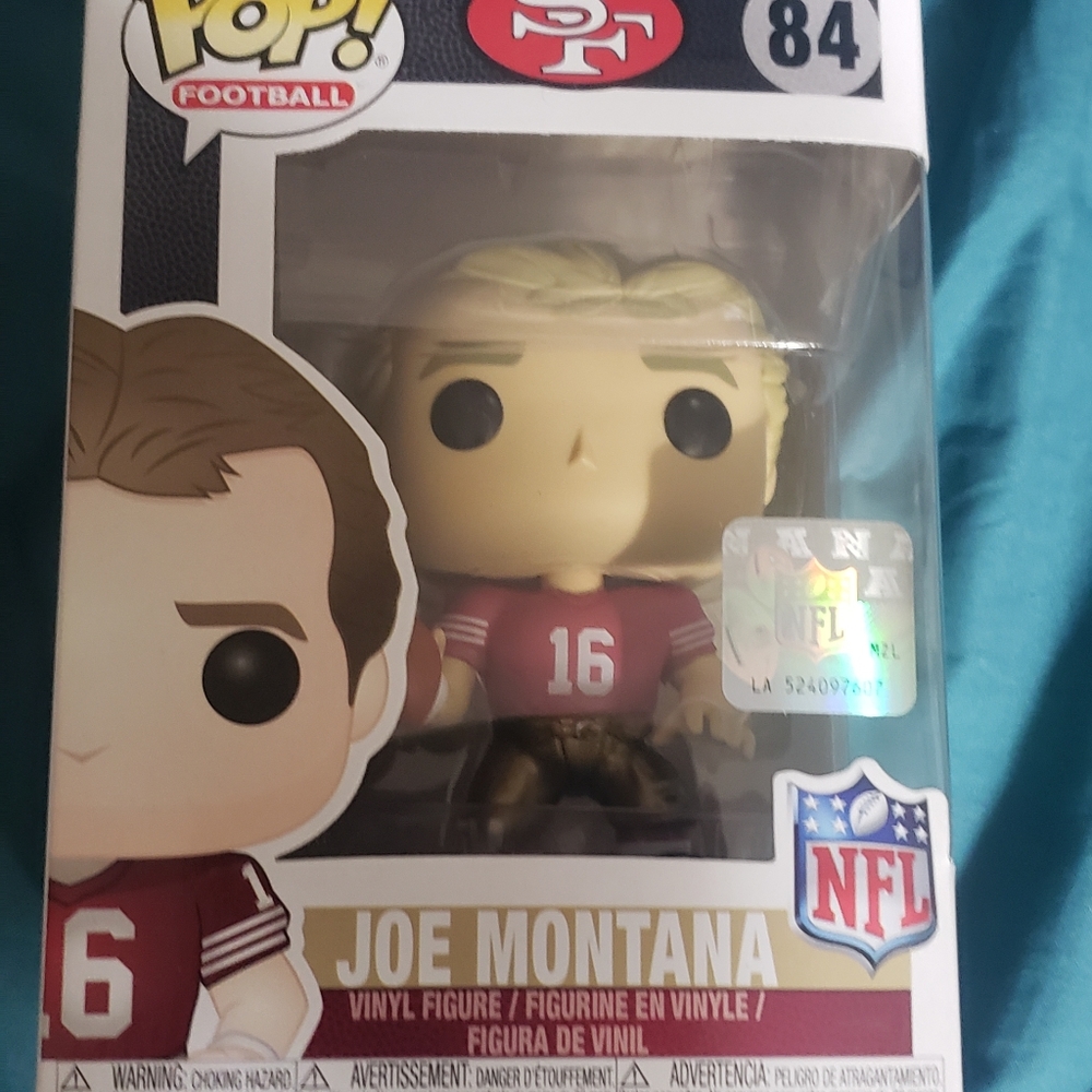 Joe Montana Funko Pop Figure